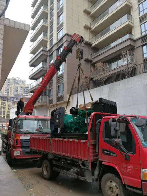 江西華寶房地產(chǎn)的明邦玉柴智能發(fā)電機(jī)組順利安裝完成！